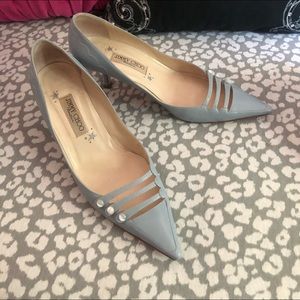 Jimmy Choo Heels Pale Blue 40.5 (fits like 9.5)